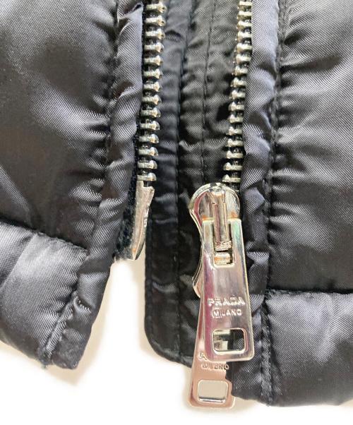 PRADA（プラダ）PRADA (プラダ) ダウンジャケット ブラック サイズ:40の古着・服飾アイテム