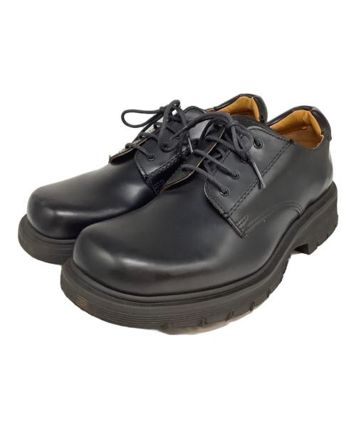 Dr.Martens（ドクターマーチン）Dr.Martens (ドクターマーチン) スクエアトゥレザーシューズ ブラック サイズ:27cmの古着・服飾アイテム