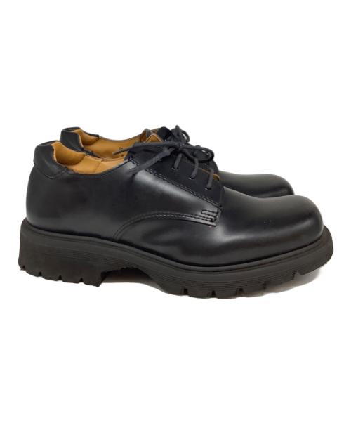 Dr.Martens（ドクターマーチン）Dr.Martens (ドクターマーチン) スクエアトゥレザーシューズ ブラック サイズ:27cmの古着・服飾アイテム