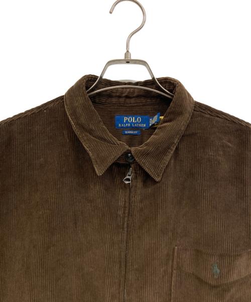 POLO RALPH LAUREN（ポロ・ラルフローレン）POLO RALPH LAUREN (ポロ・ラルフローレン) コーデュロイジャケット ブラウン サイズ:XLの古着・服飾アイテム