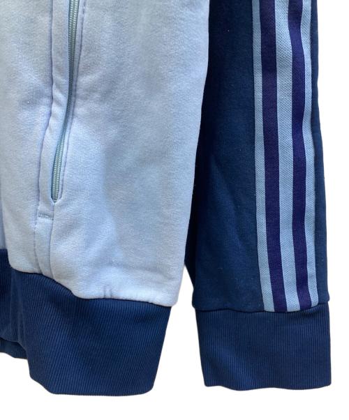adidas（アディダス）adidas (アディダス) ジップパーカー スカイブルー サイズ:FREEの古着・服飾アイテム