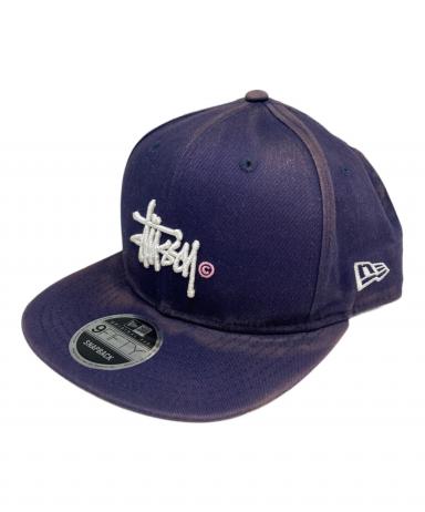 Stussy New Era 9TWENTY ロゴ キャップ ネイビー レア 中古・古着通販】New Era (ニューエラ) stussy (ステューシー