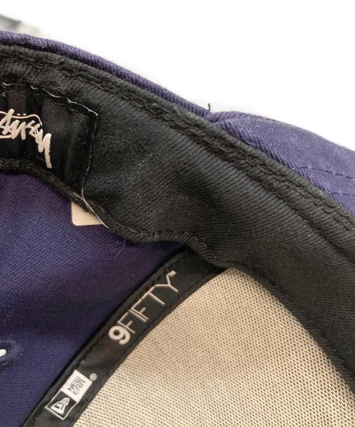 New Era（ニューエラ）New Era (ニューエラ) stussy (ステューシー) キャップ ネイビーの古着・服飾アイテム