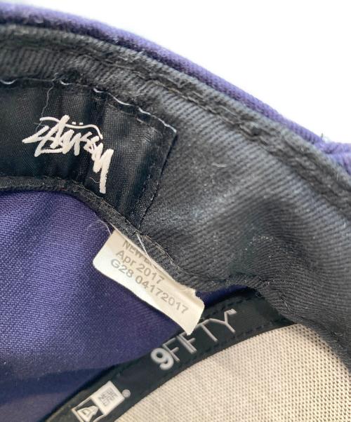 New Era（ニューエラ）New Era (ニューエラ) stussy (ステューシー) キャップ ネイビーの古着・服飾アイテム