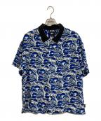 stussyステューシー）の古着「半袖シャツ」｜ブルー