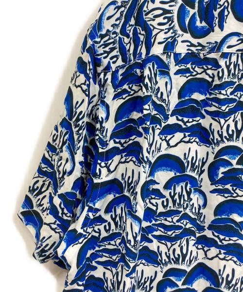 stussy（ステューシー）stussy (ステューシー) 半袖シャツ ブルー サイズ:XLの古着・服飾アイテム
