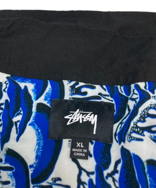 stussy（ステューシー）stussy (ステューシー) 半袖シャツ ブルー サイズ:XLの古着・服飾アイテム