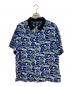 stussy（ステューシー）の古着「半袖シャツ」｜ブルー