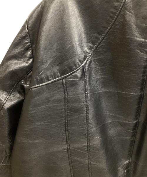 Sears（シアーズ）Sears (シアーズ) レザージャケット ブラック サイズ:44の古着・服飾アイテム