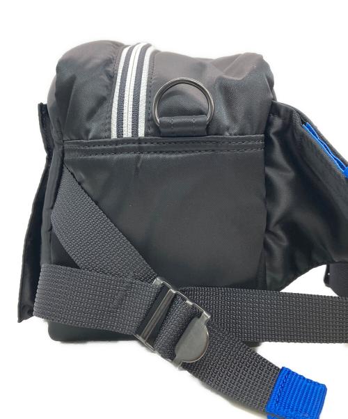 PORTER（ポーター）PORTER (ポーター) adidas (アディダス) ウエストバッグ ブラックの古着・服飾アイテム