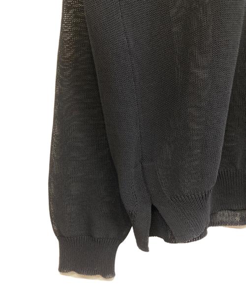 ROBERTO COLLINA（ロベルトコリーナ）ROBERTO COLLINA (ロベルトコリーナ) 薄手ニット ブラック サイズ:50の古着・服飾アイテム
