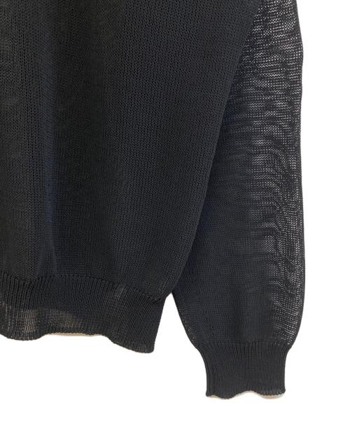 ROBERTO COLLINA（ロベルトコリーナ）ROBERTO COLLINA (ロベルトコリーナ) 薄手ニット ブラック サイズ:50の古着・服飾アイテム
