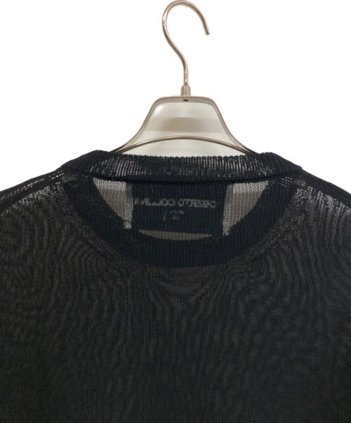 ROBERTO COLLINA（ロベルトコリーナ）ROBERTO COLLINA (ロベルトコリーナ) 薄手ニット ブラック サイズ:50の古着・服飾アイテム