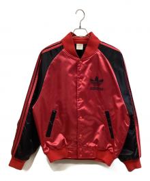 adidas（アディダス）の古着「スタジャン」｜レッド