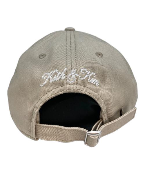Two-Tone Suede Brim Aaron Classic Cap（トゥー・トーン・スエード・ブリム・アーロン・クラシック・キャップ）Two-Tone Suede Brim Aaron Classic Cap (トゥー・トーン・スエード・ブリム・アーロン・クラシック・キャップ) キャップ ブラック×ベージュ サイズ:freeの古着・服飾アイテム