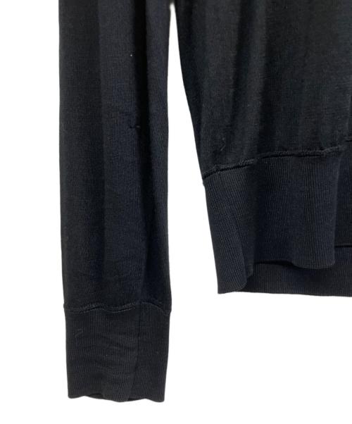 TOM FORD（トムフォード）TOM FORD (トムフォード) シルク混ヘンリーTシャツ ブラック サイズ:46の古着・服飾アイテム