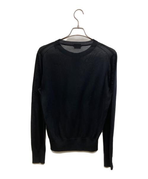 TOM FORD（トムフォード）TOM FORD (トムフォード) シルク混ヘンリーTシャツ ブラック サイズ:46の古着・服飾アイテム