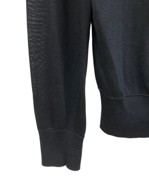 TOM FORD（トムフォード）TOM FORD (トムフォード) シルク混ヘンリーTシャツ ブラック サイズ:46の古着・服飾アイテム