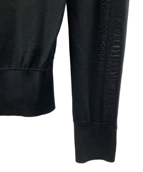 TOM FORD（トムフォード）TOM FORD (トムフォード) シルク混ヘンリーTシャツ ブラック サイズ:46の古着・服飾アイテム