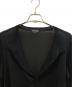 中古・古着 TOM FORD (トムフォード) シルク混ヘンリーTシャツ ブラック サイズ:46：20000円