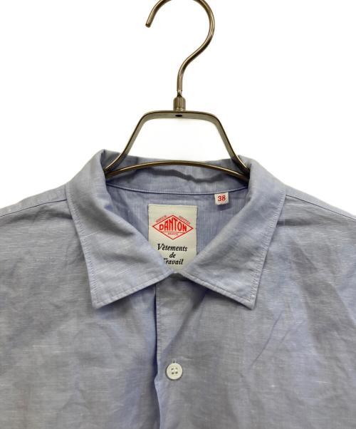 DANTON（ダントン）DANTON (ダントン) ショートスリーブシャツ ブルー サイズ:38 未使用品の古着・服飾アイテム