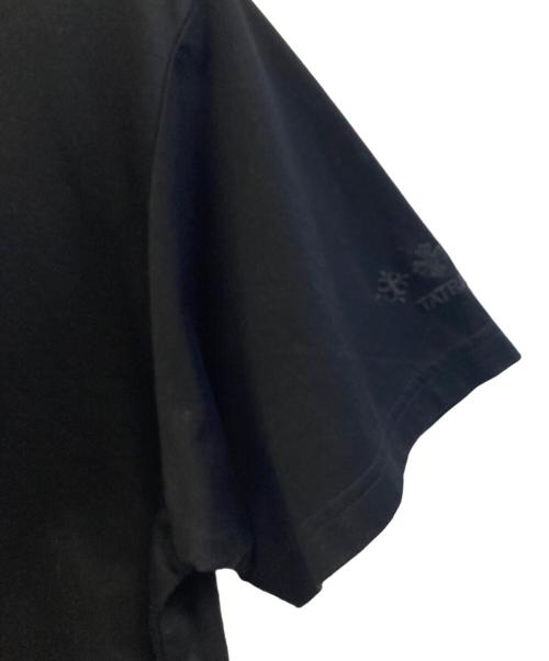 TATRAS（タトラス）TATRAS (タトラス) RISTEN リステン ロゴ Tシャツ ブラック サイズ:1の古着・服飾アイテム