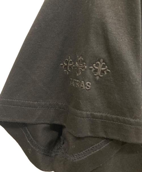 TATRAS（タトラス）TATRAS (タトラス) RISTEN リステン ロゴ Tシャツ ブラック サイズ:1の古着・服飾アイテム