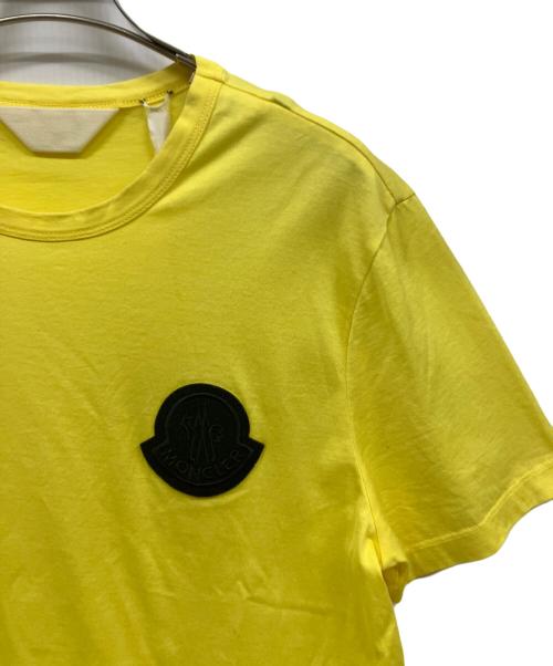 MONCLER（モンクレール）MONCLER (モンクレール) 半袖カットソー イエロー サイズ:Ｓの古着・服飾アイテム