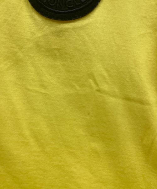 MONCLER（モンクレール）MONCLER (モンクレール) 半袖カットソー イエロー サイズ:Ｓの古着・服飾アイテム
