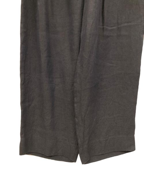 Gorsch the merry coachman（ゴーシュ ザ メリーコーチマン）Gorsch the merry coachman (ゴーシュ ザ メリーコーチマン) Broken Twill Linen 2 Tack Trousers ブラック サイズ:82の古着・服飾アイテム