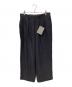 Gorsch the merry coachman（ゴーシュ ザ メリーコーチマン）の古着「Broken Twill Linen 2 Tack Trousers」｜ブラック