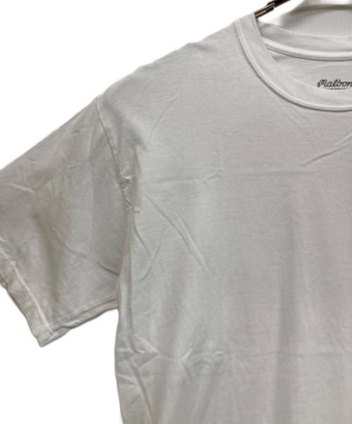 NEIGHBORHOOD（ネイバーフッド）NEIGHBORHOOD (ネイバーフッド) MALBON GOLF (マルボンゴルフ) 半袖カットソー ホワイト サイズ:Ｍの古着・服飾アイテム