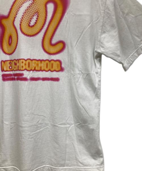 NEIGHBORHOOD（ネイバーフッド）NEIGHBORHOOD (ネイバーフッド) MALBON GOLF (マルボンゴルフ) 半袖カットソー ホワイト サイズ:Ｍの古着・服飾アイテム
