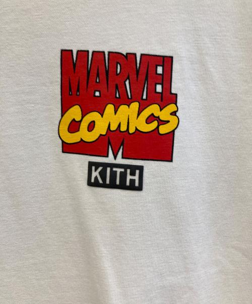 KITH（キス）KITH (キス) MARVEL (マーベル) 半袖カットソー ホワイト サイズ:Mの古着・服飾アイテム