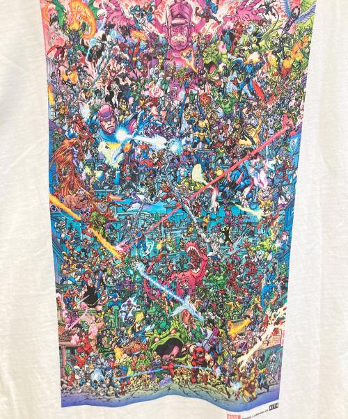 KITH（キス）KITH (キス) MARVEL (マーベル) 半袖カットソー ホワイト サイズ:Mの古着・服飾アイテム