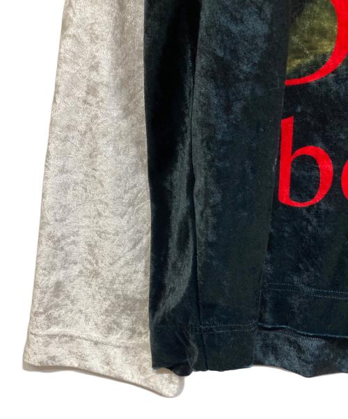 TENDER PERSON（テンダ―パーソン）TENDER PERSON (テンダ―パーソン) 長袖カットソー ブラック×ホワイト サイズ:3の古着・服飾アイテム