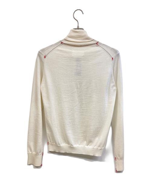 Maison Margiela（メゾンマルジェラ）Maison Margiela (メゾンマルジェラ) 薄手ニット ベージュ サイズ:Sの古着・服飾アイテム