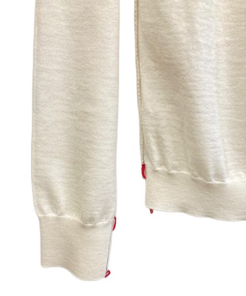 Maison Margiela（メゾンマルジェラ）Maison Margiela (メゾンマルジェラ) 薄手ニット ベージュ サイズ:Sの古着・服飾アイテム