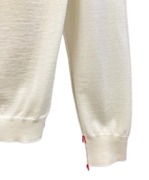 Maison Margiela（メゾンマルジェラ）Maison Margiela (メゾンマルジェラ) 薄手ニット ベージュ サイズ:Sの古着・服飾アイテム