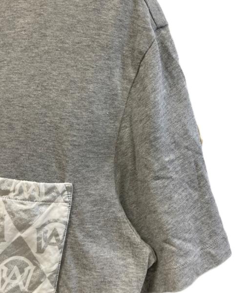 MONCLER（モンクレール）MONCLER (モンクレール) 半袖カットソー グレー サイズ:XLの古着・服飾アイテム