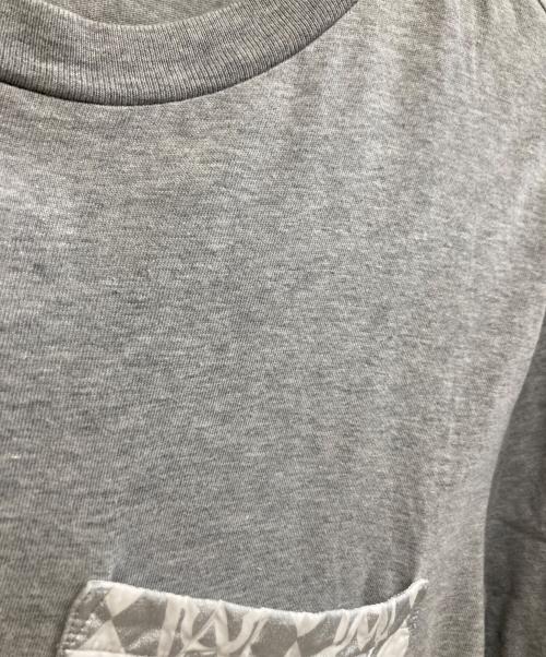 MONCLER（モンクレール）MONCLER (モンクレール) 半袖カットソー グレー サイズ:XLの古着・服飾アイテム