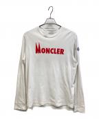 MONCLERモンクレール）の古着「長袖カットソー」｜ホワイト