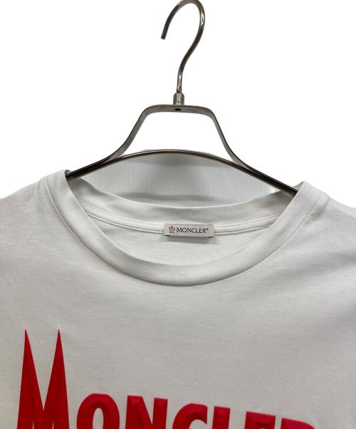 MONCLER（モンクレール）MONCLER (モンクレール) 長袖カットソー ホワイト サイズ:Sの古着・服飾アイテム