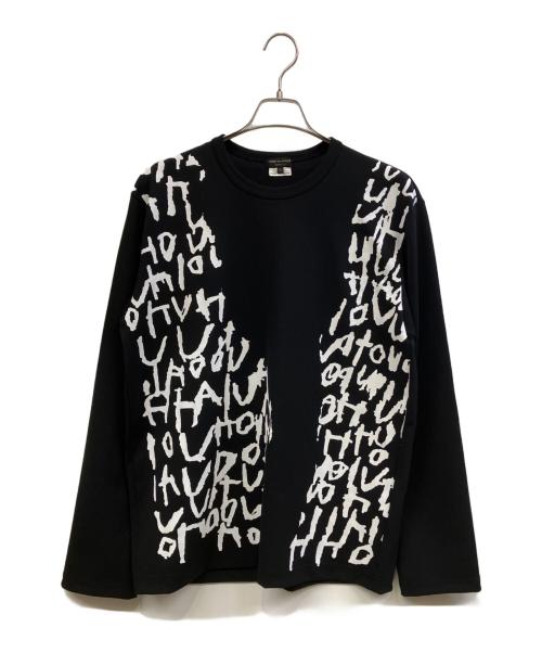 COMME des GARCONS HOMME PLUS（コムデギャルソンオムプリュス）COMME des GARCONS HOMME PLUS (コムデギャルソンオムプリュス) スウェット ブラック サイズ:Lの古着・服飾アイテム
