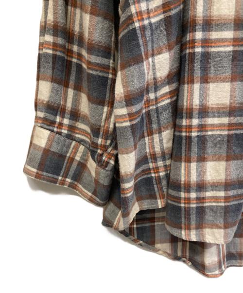 Graphpaper（グラフペーパー）Graphpaper (グラフペーパー) 長袖シャツ ブラウン サイズ:FREEの古着・服飾アイテム