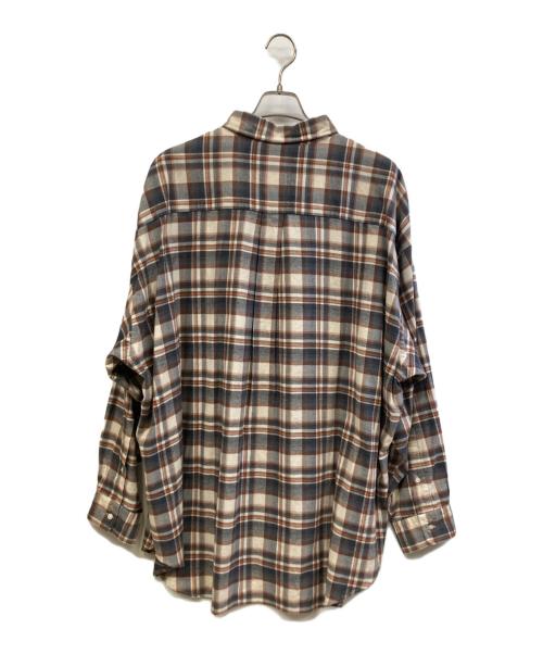 Graphpaper（グラフペーパー）Graphpaper (グラフペーパー) 長袖シャツ ブラウン サイズ:FREEの古着・服飾アイテム