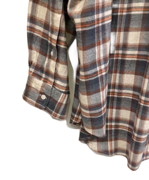 Graphpaper（グラフペーパー）Graphpaper (グラフペーパー) 長袖シャツ ブラウン サイズ:FREEの古着・服飾アイテム