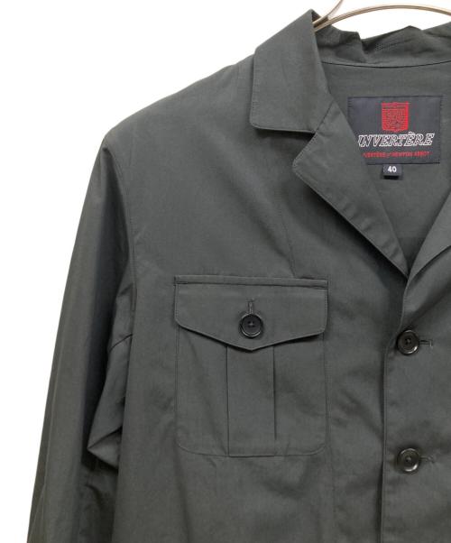 INVERTERE（インバーティア）INVERTERE (インバーティア) サファリジャケット ブラック サイズ:40の古着・服飾アイテム