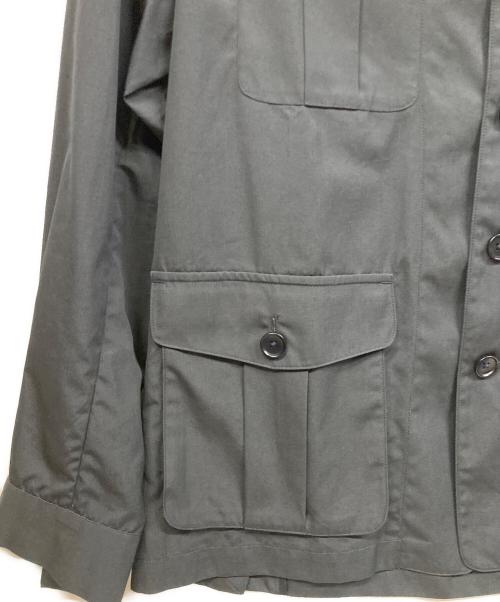 INVERTERE（インバーティア）INVERTERE (インバーティア) サファリジャケット ブラック サイズ:40の古着・服飾アイテム