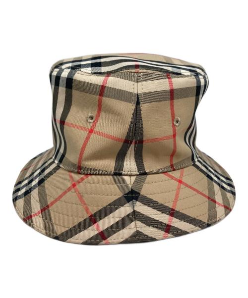 BURBERRY（バーバリー）BURBERRY (バーバリー) バケットハット ブラウン サイズ:2Y-3Yの古着・服飾アイテム